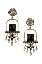 Load image into Gallery viewer, Coral Dangler Earrings