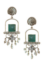 Load image into Gallery viewer, Coral Dangler Earrings
