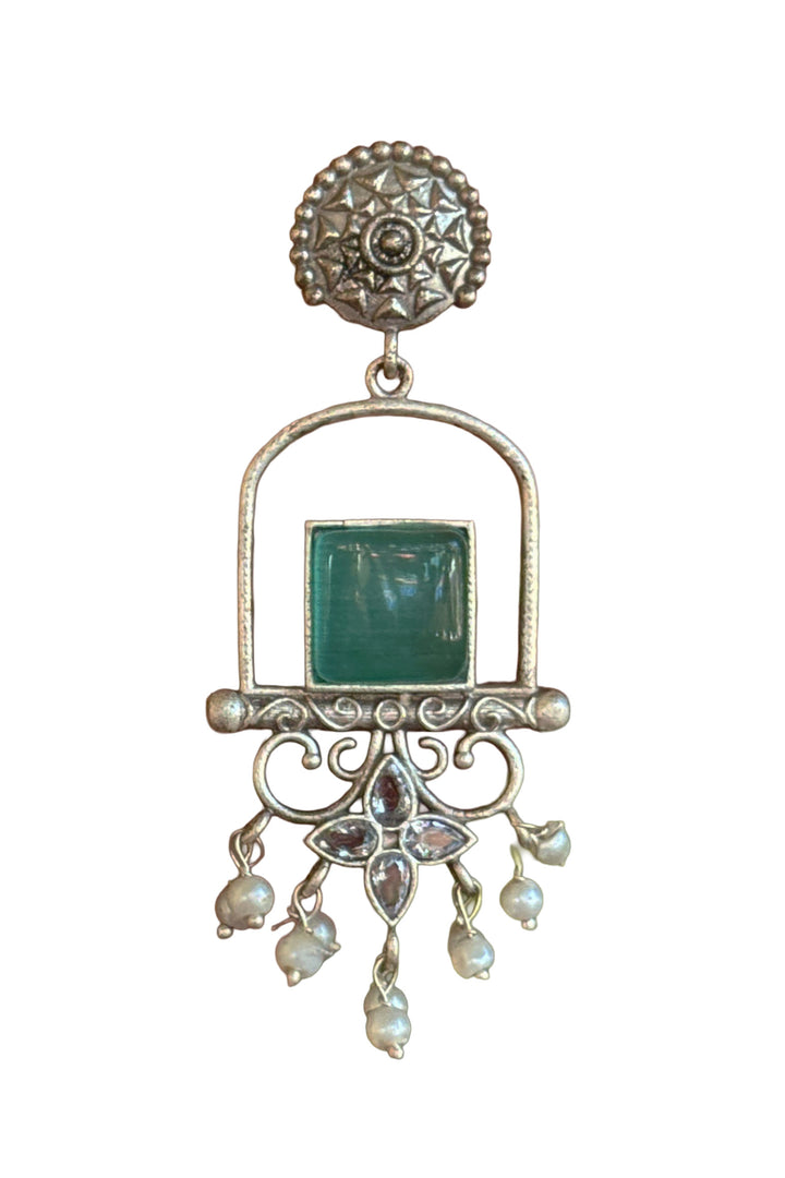 Coral Dangler Earrings