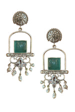 Load image into Gallery viewer, Coral Dangler Earrings