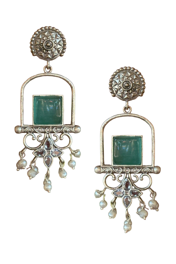 Coral Dangler Earrings