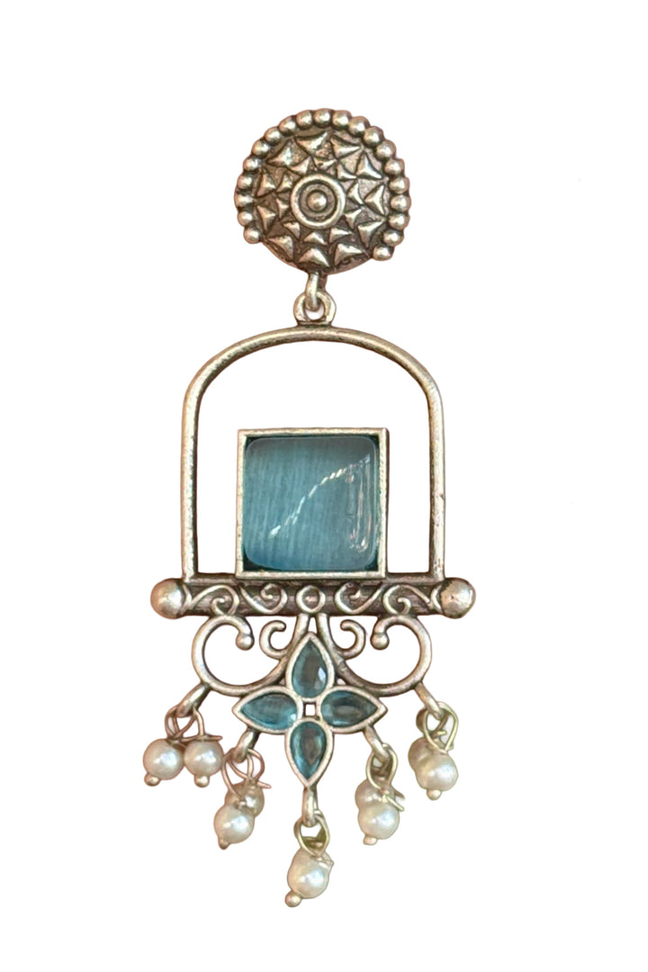 Coral Dangler Earrings