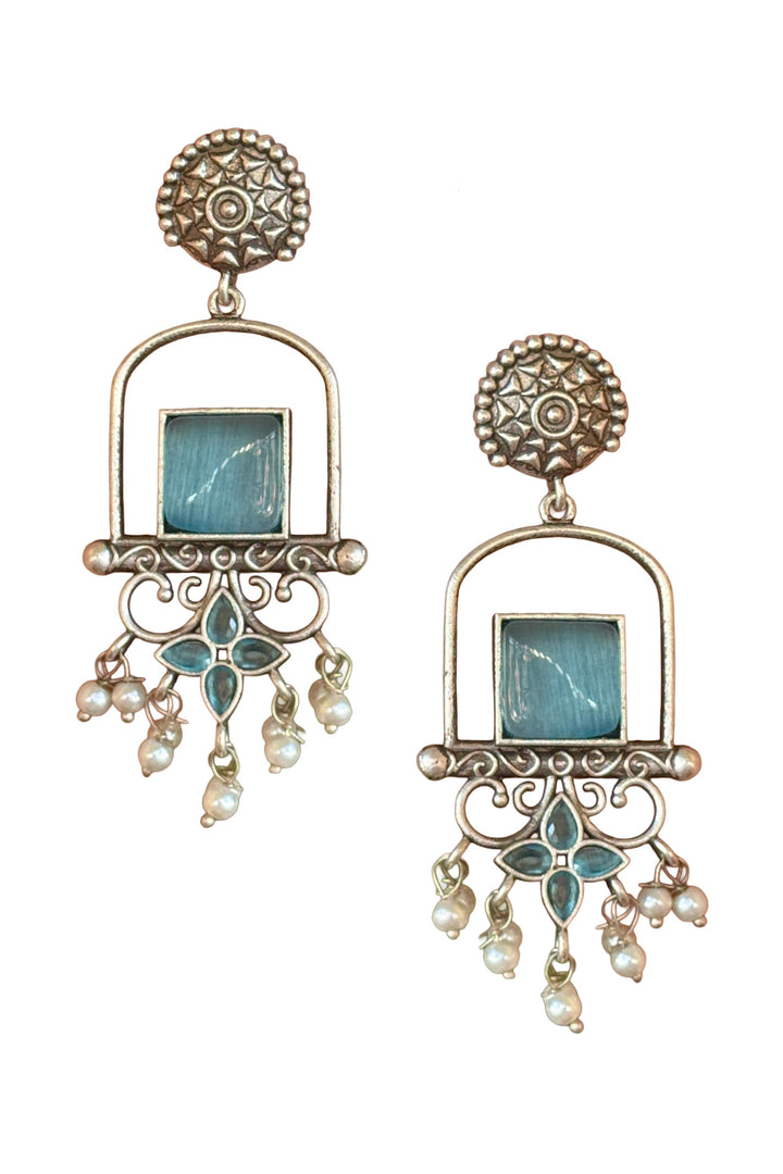 Coral Dangler Earrings