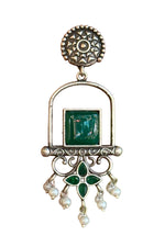 Load image into Gallery viewer, Coral Dangler Earrings