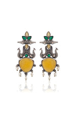 Load image into Gallery viewer, Kiara Stud Stone Earrings
