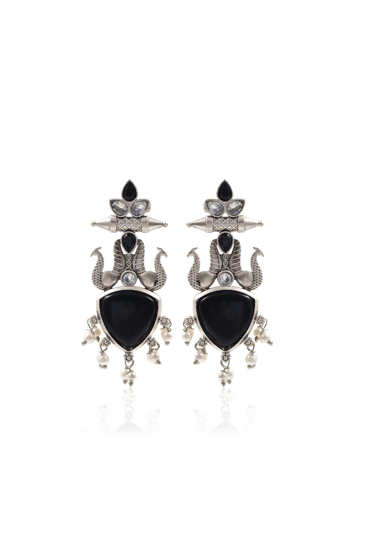 Kiara Stud Stone Earrings