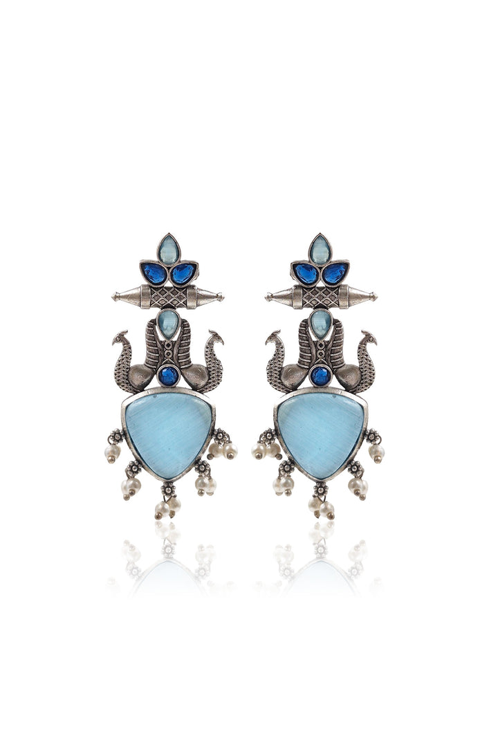 Kiara Stud Stone Earrings