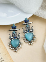 Load image into Gallery viewer, Kiara Stud Stone Earrings