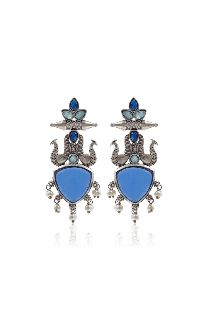 Kiara Stud Stone Earrings