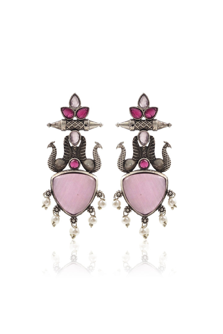 Kiara Stud Stone Earrings