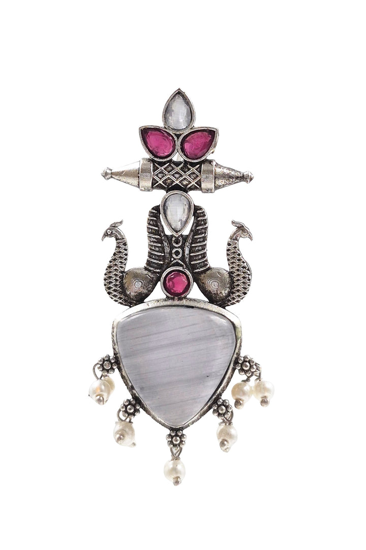 Kiara Stud Stone Earrings
