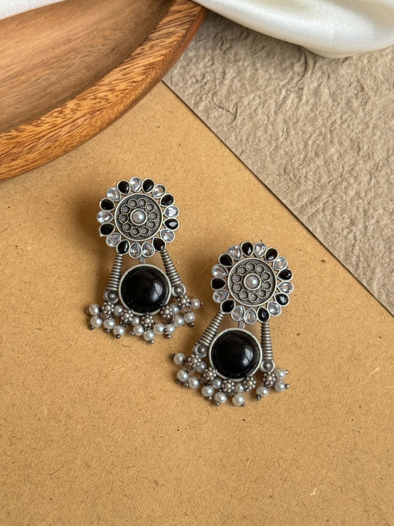Meher Stud Stone Earrings