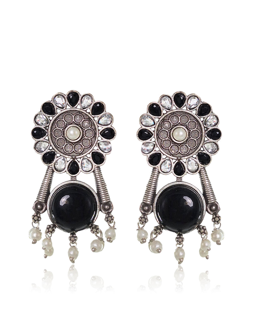 Meher Stud Stone Earrings