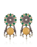 Load image into Gallery viewer, Meher Stud Stone Earrings