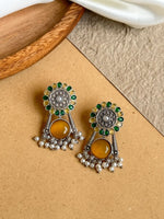 Load image into Gallery viewer, Meher Stud Stone Earrings