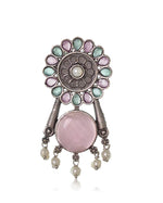 Load image into Gallery viewer, Meher Stud Stone Earrings