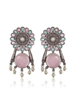 Load image into Gallery viewer, Meher Stud Stone Earrings