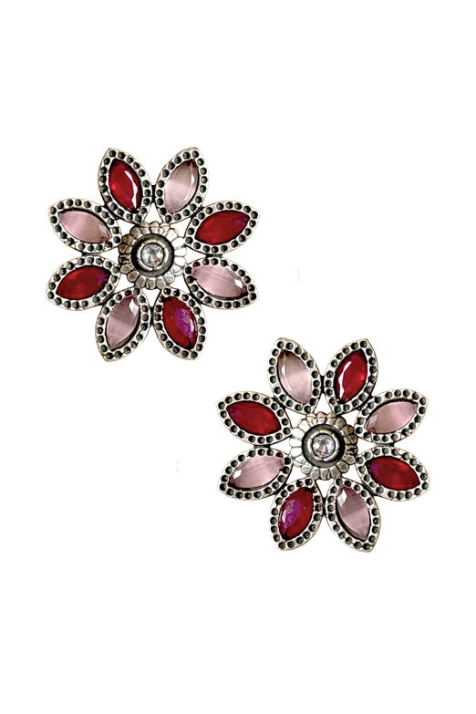 Nishi Stud Stone Earrings