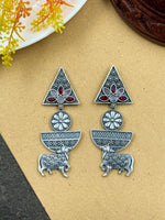 Load image into Gallery viewer, Vrisha Dangler Stone Earrings