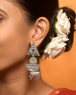 Load image into Gallery viewer, Vrisha Dangler Stone Earrings