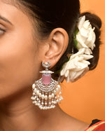 Load image into Gallery viewer, MOON DANGLER EARRINGS