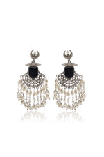 Load image into Gallery viewer, MOON DANGLER EARRINGS