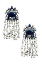 Load image into Gallery viewer, Vineeta Dangler Stone Earrings
