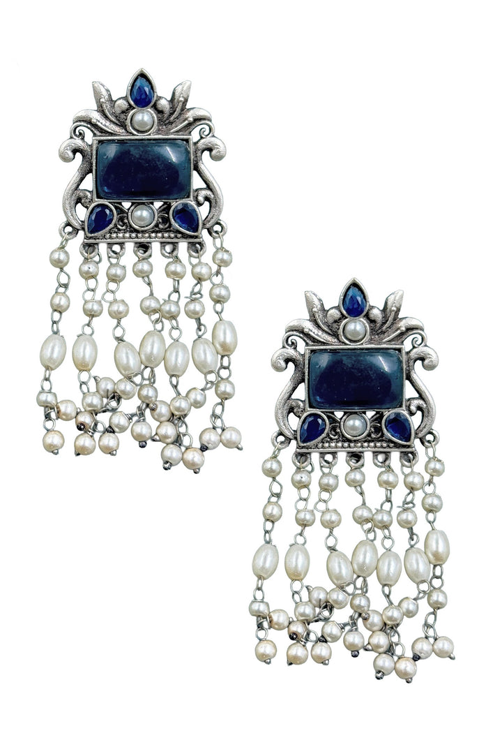 Vineeta Dangler Stone Earrings
