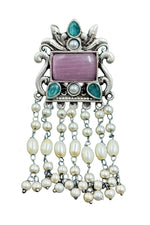 Load image into Gallery viewer, Vineeta Dangler Stone Earrings