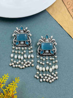 Load image into Gallery viewer, Vineeta Dangler Stone Earrings