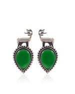 Load image into Gallery viewer, Deer Stud Earrings