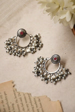 Load image into Gallery viewer, Pari Dangler Stone Earrings
