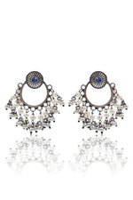 Load image into Gallery viewer, Pari Dangler Stone Earrings