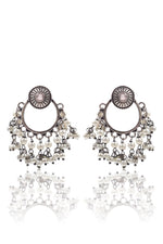 Load image into Gallery viewer, Pari Dangler Stone Earrings