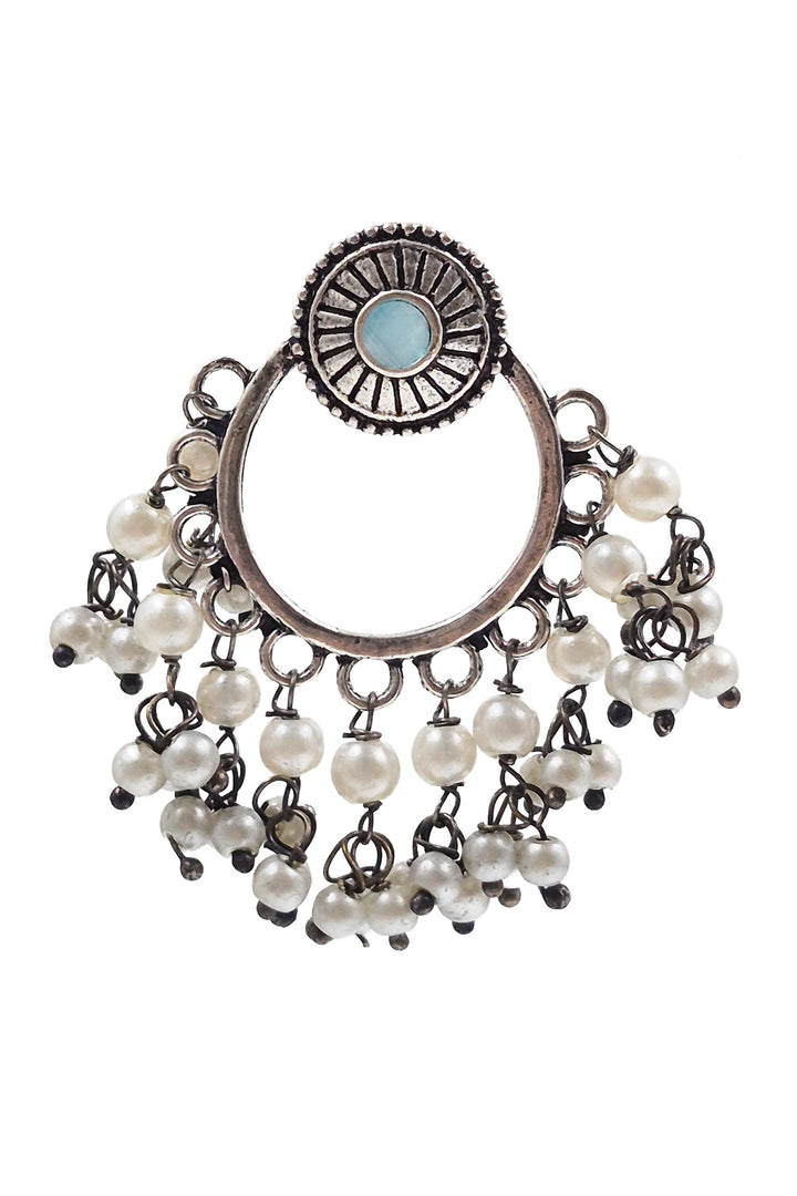 Pari Dangler Stone Earrings