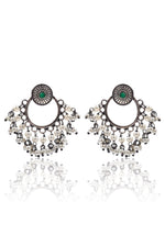 Load image into Gallery viewer, Pari Dangler Stone Earrings
