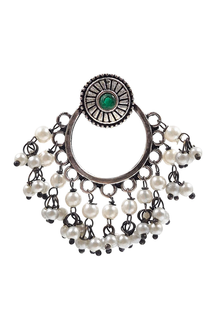 Pari Dangler Stone Earrings