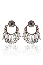 Load image into Gallery viewer, Pari Dangler Stone Earrings