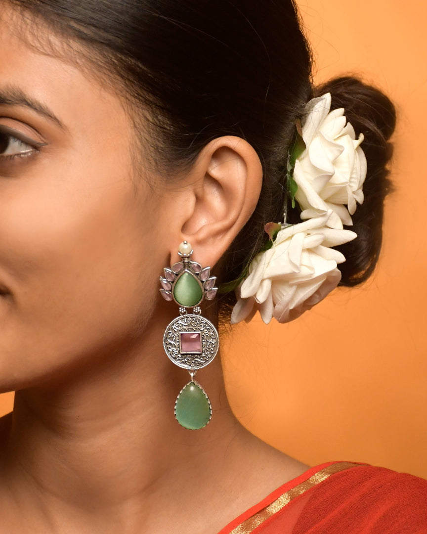 Mysticleaf Stone Earrings