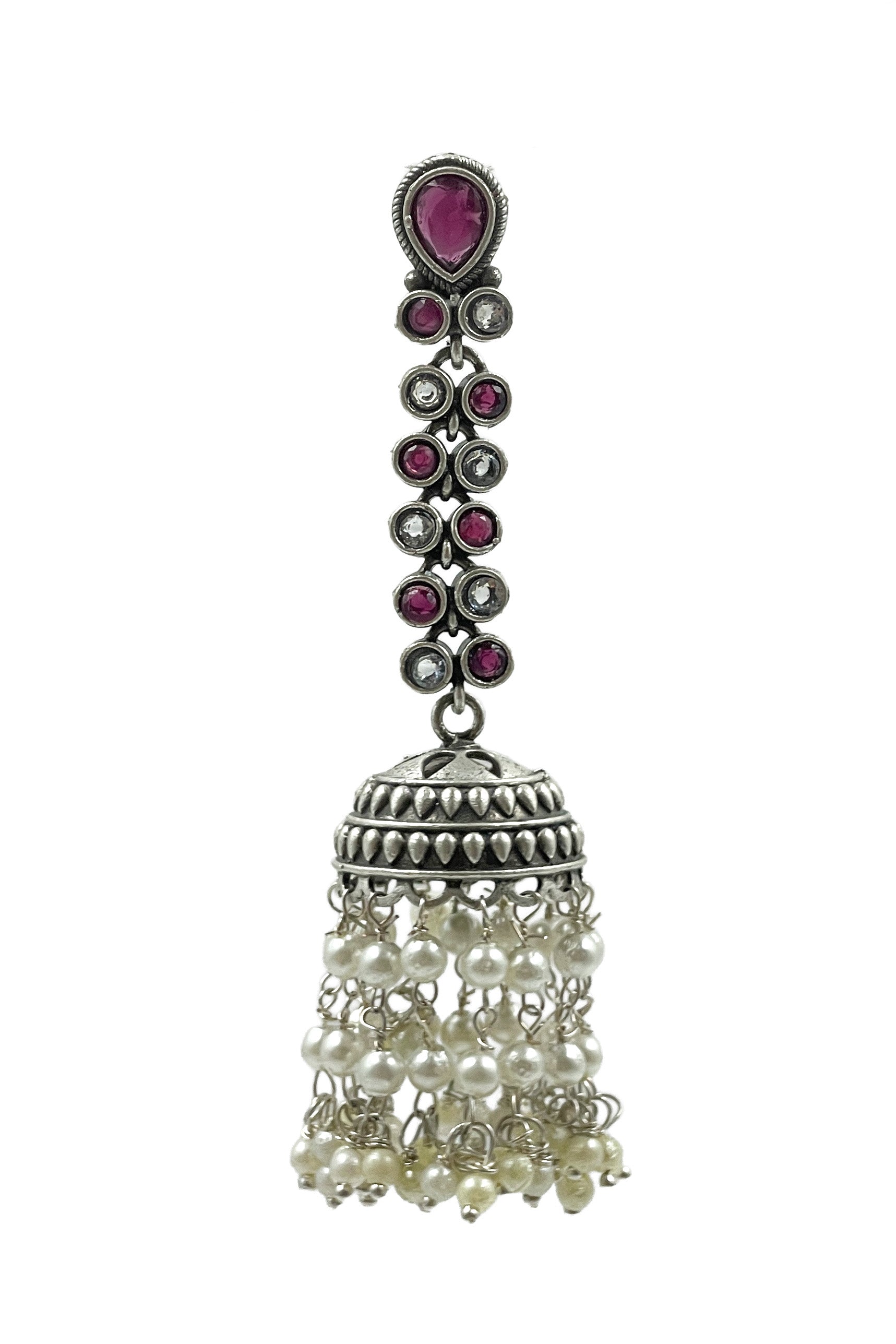 Sia Stone Jhumka Earrings
