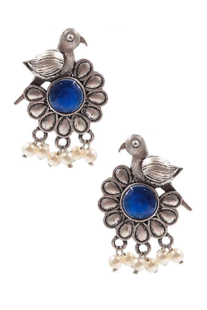 Sparrow Stud Stone Earrings