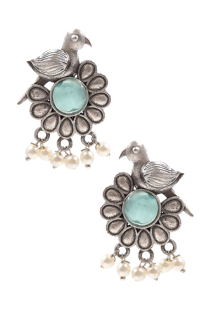 Sparrow Stud Stone Earrings