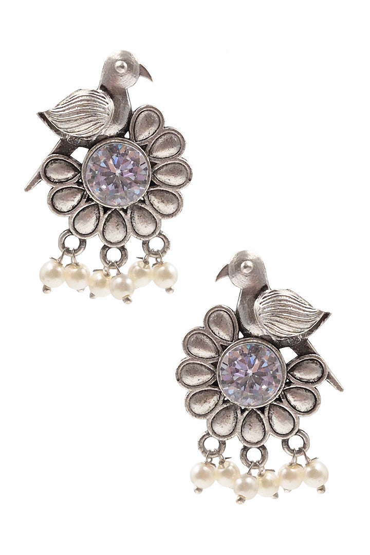 Sparrow Stud Stone Earrings