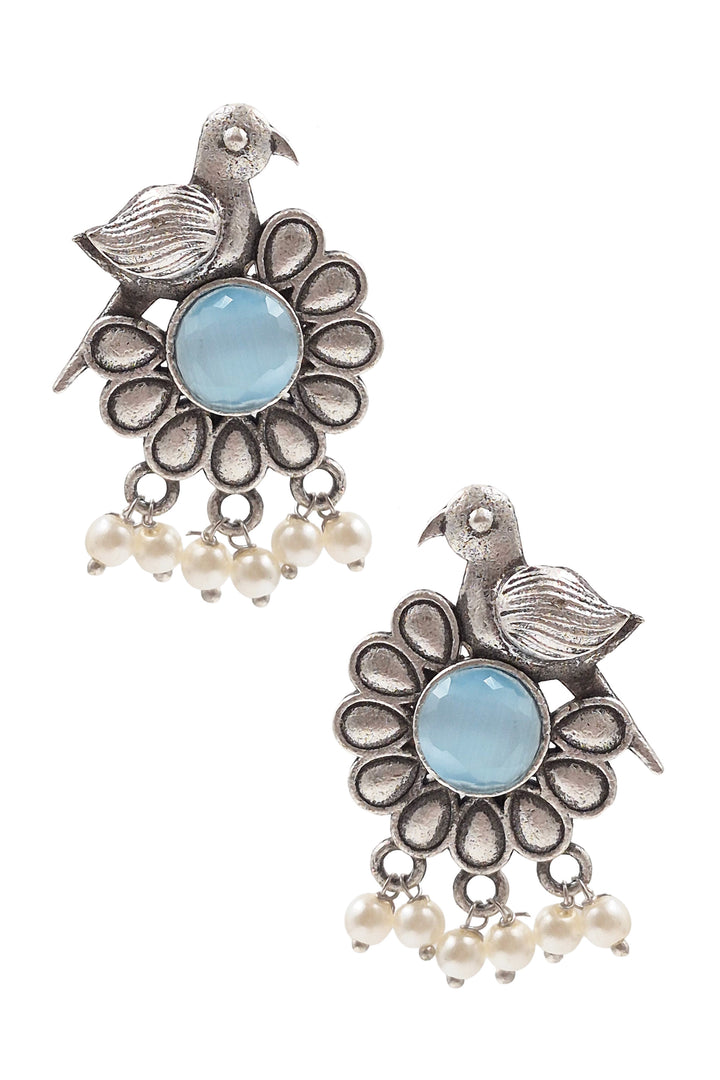 Sparrow Stud Stone Earrings