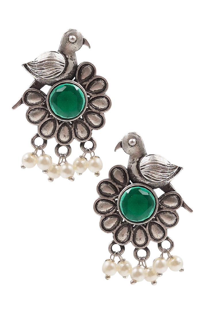 Sparrow Stud Stone Earrings