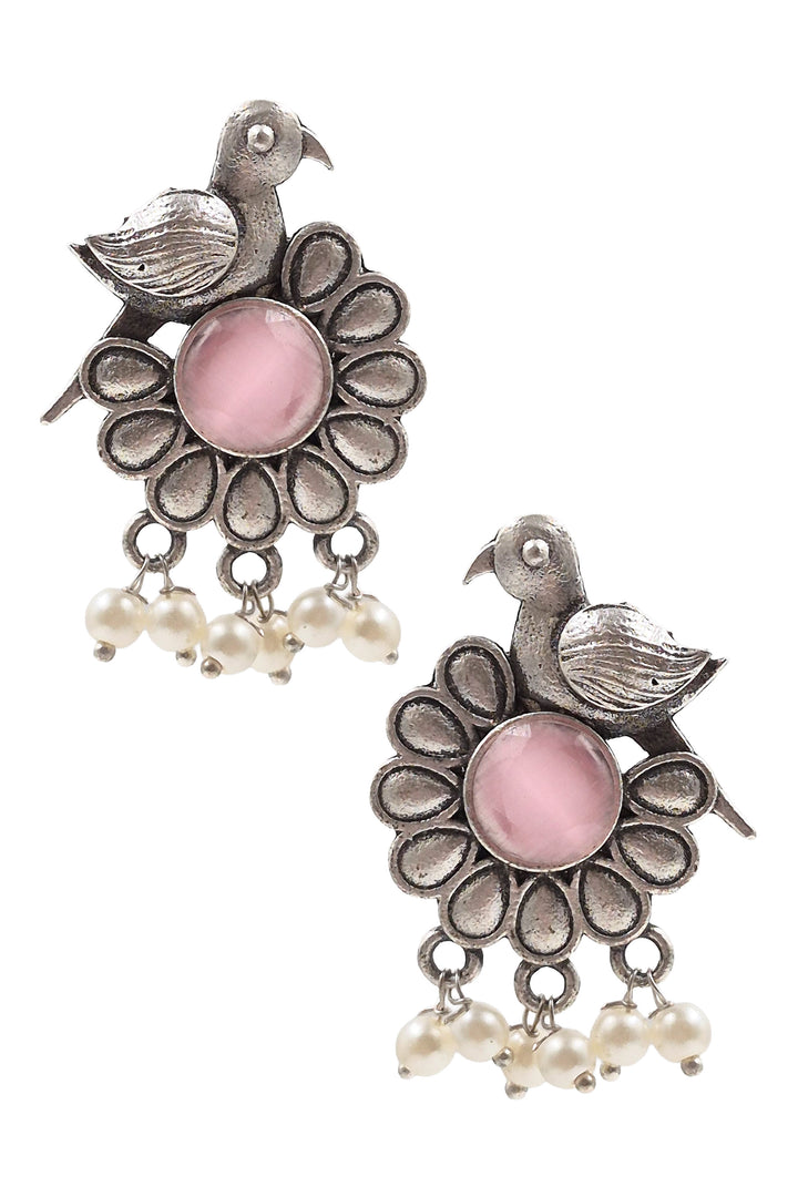 Sparrow Stud Stone Earrings