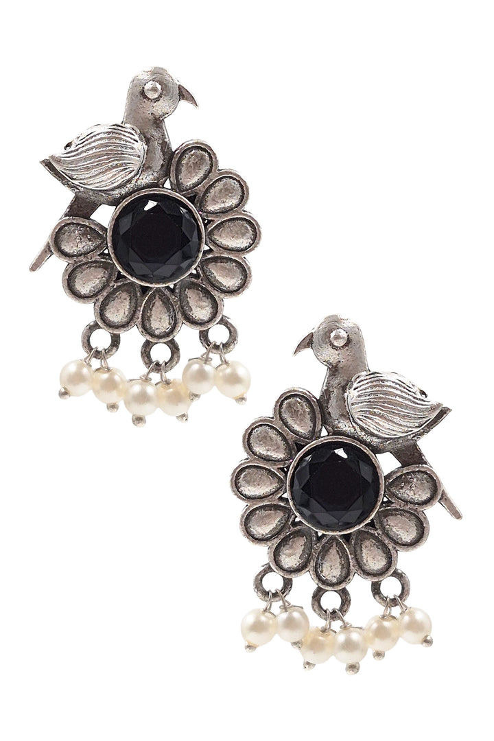 Sparrow Stud Stone Earrings