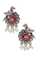 Load image into Gallery viewer, Sparrow Stud Stone Earrings