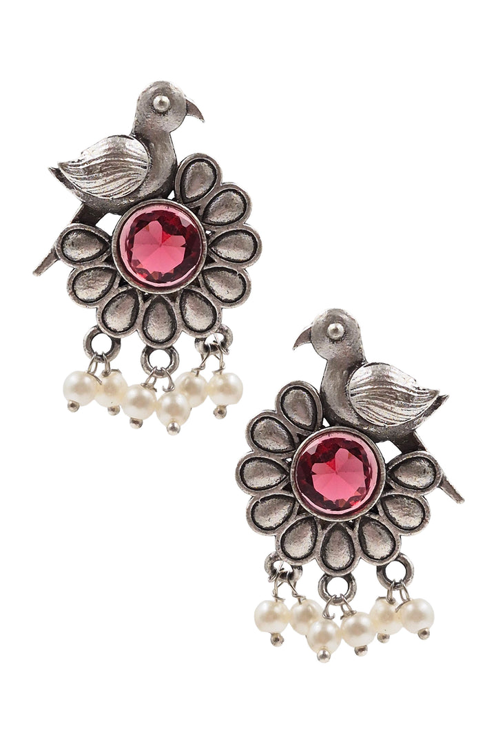Sparrow Stud Stone Earrings