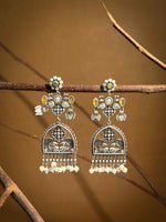 Load image into Gallery viewer, Peacock Charm Dangler Earrings
